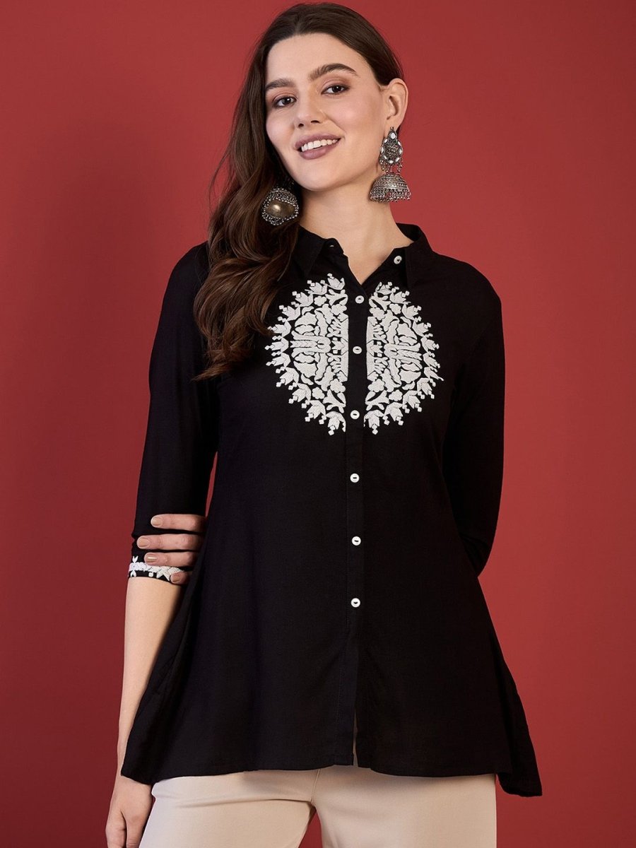 Anouk Women Embroidered Kurta - Swadesiicart