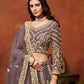 Monjolika Fashion Net Purple Embroidered Designer Lehenga Choli - Swadesiicart