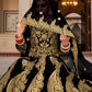 Monjolika Fashion Velvet Black Embroidered Stone Work Wedding Lehenga Choli - Swadesiicart