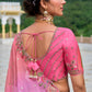 Monjolika Fashion Silk Blend Embroidered Sequins Pink Designer Lehenga Choli - Swadesiicart