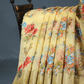 Shades of Light Dry Mehendi With Floral Print Semi Chanderi Saree By Gayathri Reddy Designer Studio | Swadesiicart