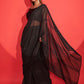 Tikhi Imli Zari Striped Saree | Swadesiicart