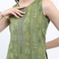 Vishudh Ethnic Motifs Printed Sleeveless Regular Kurta With Palazzos - Swadesiicart