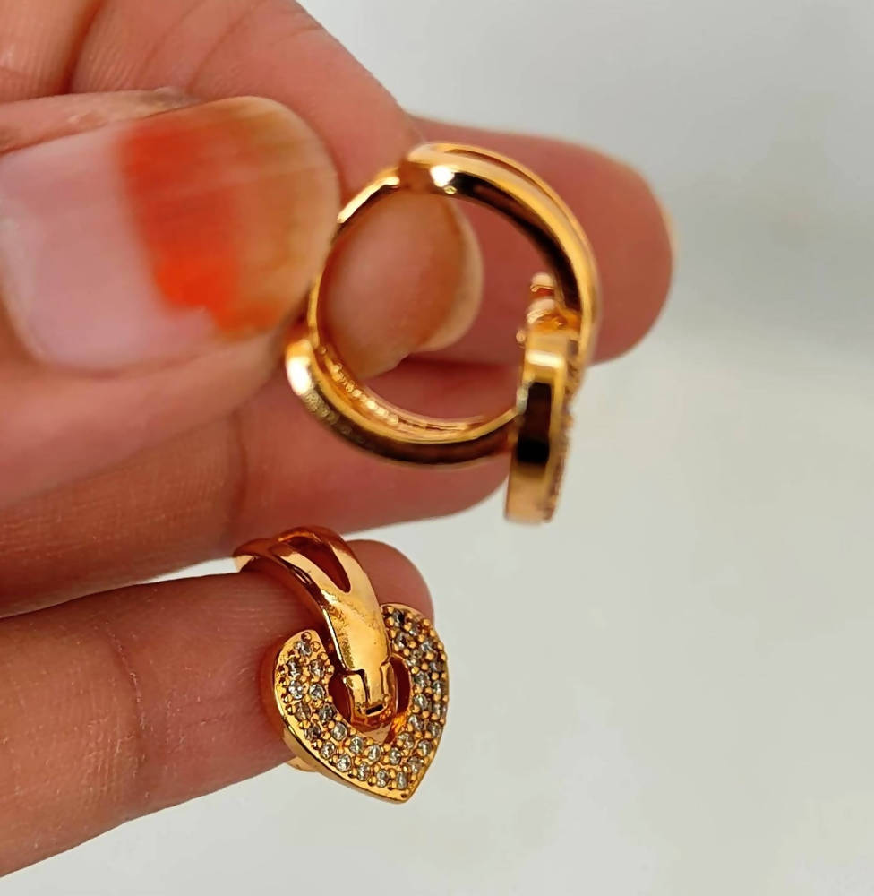 Pretty AD Daily Wear Earrings | Swadesiicart