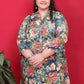 Monjolika Fashion Multicolor Rayon Floral Print Classic Co-Ord Set - Swadesiicart