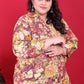 Monjolika Fashion Multicolor Rayon Floral Print Classic Co-Ord Set - Swadesiicart