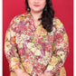 Monjolika Fashion Multicolor Rayon Floral Print Classic Co-Ord Set - Swadesiicart