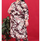 Monjolika Fashion Maroon Colour Rayon Floral Print Classic Co-Ord Set - Swadesiicart