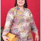 Monjolika Fashion Multicolor Rayon Floral Print Classic Co-Ord Set - Swadesiicart