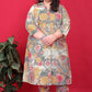 Monjolika Fashion Multicolor Rayon Floral Print Classic Co-Ord Set - Swadesiicart