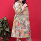 Monjolika Fashion Multicolor Rayon Floral Print Classic Co-Ord Set - Swadesiicart