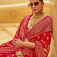 Anouk Woven Design Zari Organza Banarasi Saree | Swadesiicart