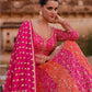 Anaita Pink Heavy Embroidered Faux Georgette Stitched Anarkali Suit
