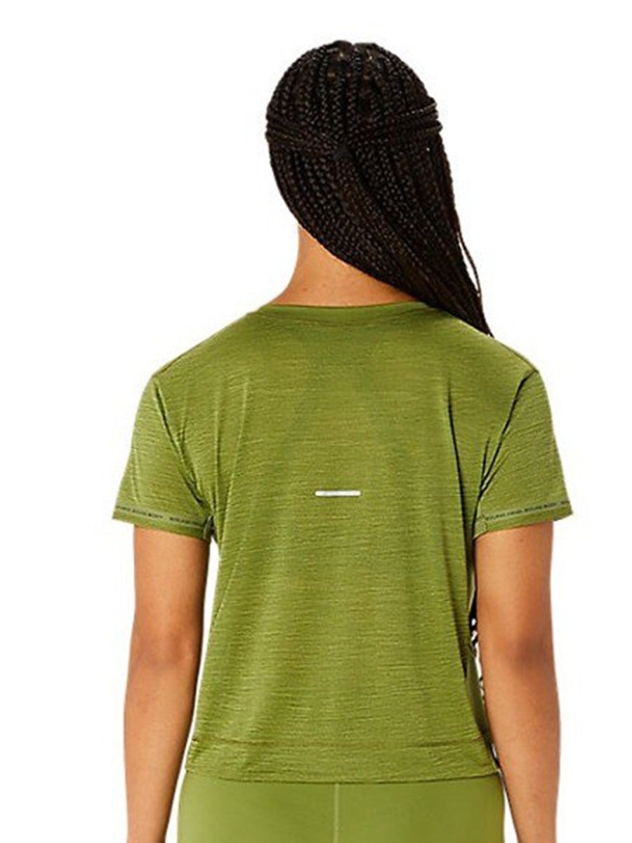 ASICS Race Crop Short Sleeves Round Neck T-shirt | Swadesiicart