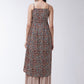 InWeave Women's Maroon Kalamkari Strappy Kurta - Swadesiicart