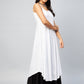 InWeave Women's Solid White Strappy Kurta - Swadesiicart