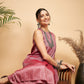 InWeave Wine Lurex Short Kurta - Swadesiicart