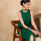 InWeave Forest Green Short Kurta - Swadesiicart