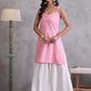 InWeave Pink Kantha Striped Kurta - Swadesiicart