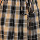 InWeave Black Beige Check Skirt