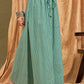 InWeave Green Small Check Skirt - Swadesiicart