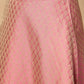 InWeave Light Pink Brocade Side Slit Skirt - Swadesiicart