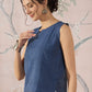 InWeave Blue Kantha W/S Top - Swadesiicart