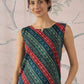 InWeave Teal Hunter Batik W/S Top - Swadesiicart