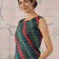 InWeave Teal Hunter Batik W/S Top - Swadesiicart