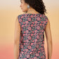 InWeave Navy Different W/S Top - Swadesiicart