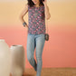 InWeave Navy Different W/S Top - Swadesiicart