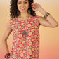 InWeave Red Different W/S Top - Swadesiicart