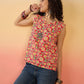 InWeave Red Different W/S Top - Swadesiicart