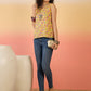 InWeave Bright Yellow Different W/S Top - Swadesiicart