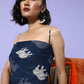 InWeave Blue Elephant Scarf Top - Swadesiicart