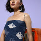 InWeave Blue Elephant Scarf Top - Swadesiicart