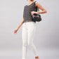 InWeave Black Kantha Ikkat Print W/U Top - Swadesiicart