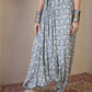 InWeave Powder Blue Ikkat Print Harem Pant - Swadesiicart