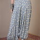 InWeave Powder Blue Ikkat Print Harem Pant - Swadesiicart