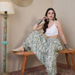 InWeave Sea Green Ethnic Window Harem Pant - Swadesiicart