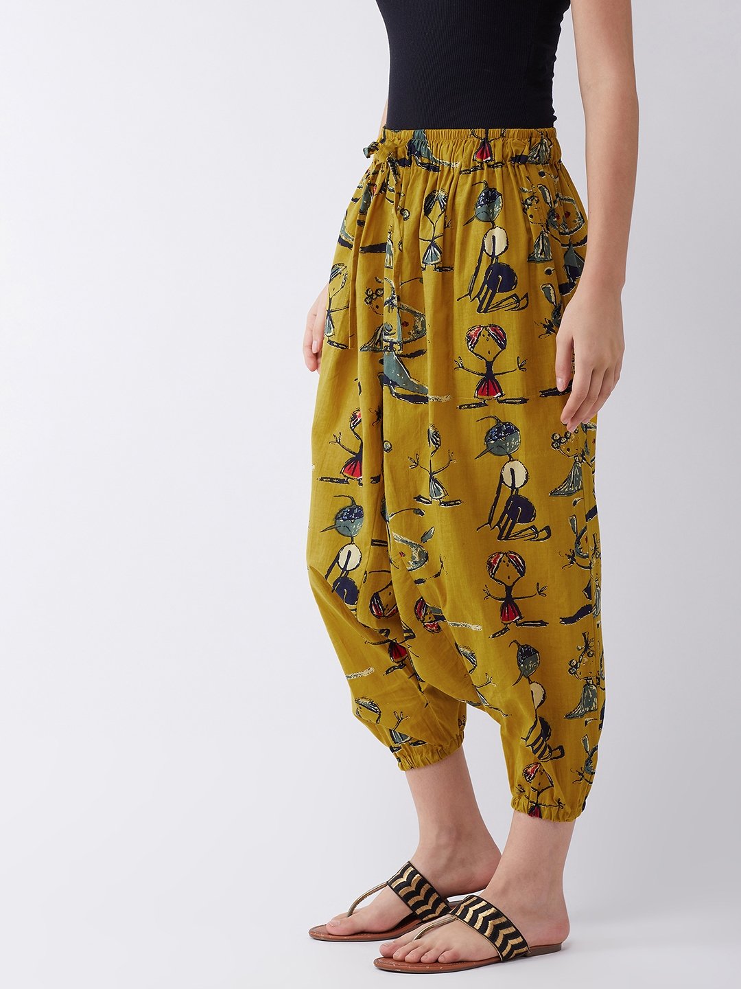 InWeave Quirky Harem Pant - Swadesiicart