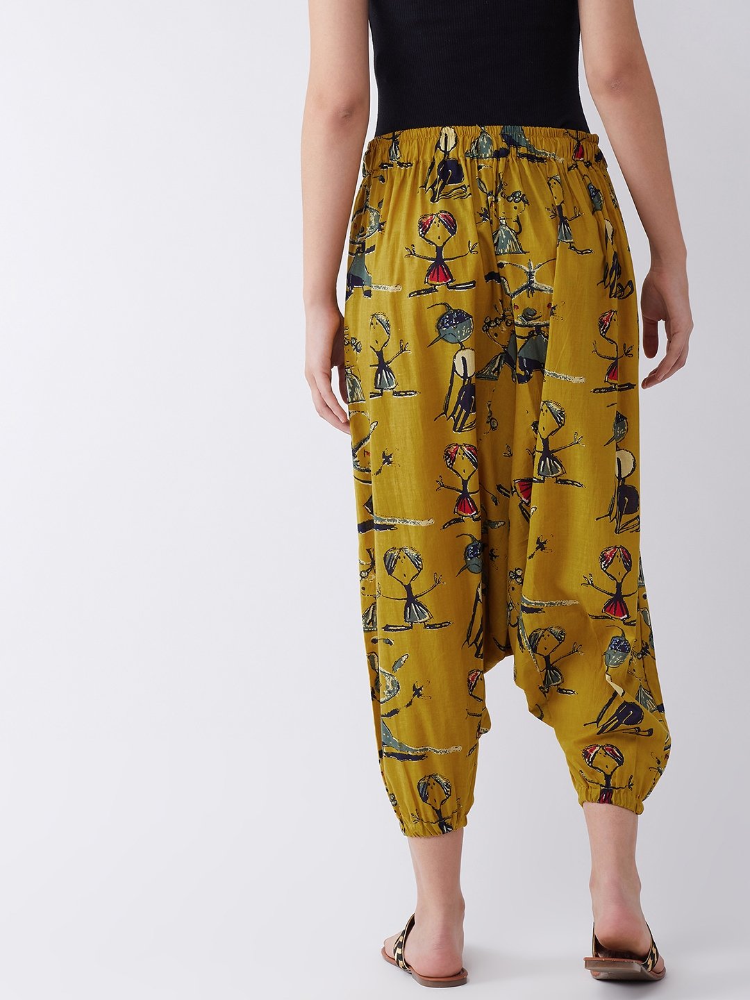 InWeave Quirky Harem Pant - Swadesiicart