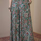 InWeave Green Big Jaal Palazzo - Swadesiicart