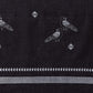InWeave Black Bird Print Cotton Dupattas - Swadesiicart