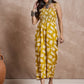 InWeave Honey Yellow Beige Strappy Jumpsuit - Swadesiicart