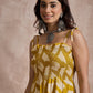 InWeave Honey Yellow Beige Strappy Jumpsuit - Swadesiicart