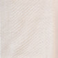 InWeave Cream Striped Rabbit Faux Fur Poncho - Swadesiicart