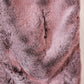InWeave Maroon Icy Snowy Rabbit Faux Fur Cape - Swadesiicart