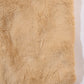 InWeave Beige Rabit Faux Fur Cape - Swadesiicart