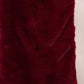 InWeave Burgundy Faux Fur Cape - Swadesiicart